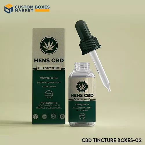 Custom CBD Tincture Boxes
